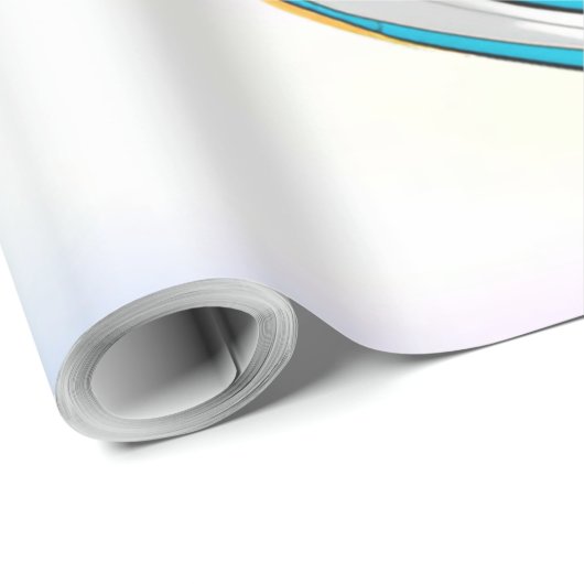 cooles Sneaker-Packpapier Geschenkpapier (Rolleneckpunkt)