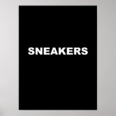 Cooles Sneaker Wall Art Poster (Vorne)
