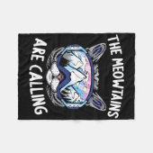 Cooles Snowboard für Damen und Herren Kinder Skila Fleecedecke (Vorderseite (Horizontal))