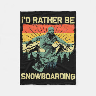 Cooles Snowboard für Männer Frauen Snowboarden Ski Fleecedecke