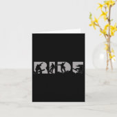 Cooles Snowboard Light Ride Snowboarder Snowboarde Karte (Gelbe Blume)