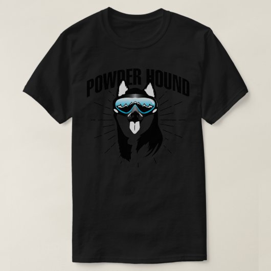 Cooles Snowboarden von Powder Hound T-Shirt (Design vorne)
