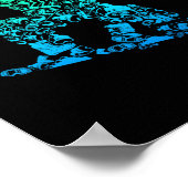 Cooles Snowboarder-Apparel und Geschenkideen Männe Poster (Ecke)