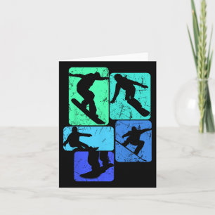 Cooles Snowboarder-Apparel und Geschenkideen Snowb Karte