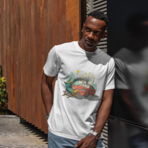 Cooles Solarauto T-Shirt