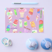 cooles Sommereis, Popice und kaltes Getränk Flyer (Einzeln)