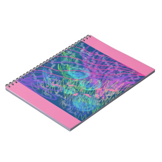 Cooles Sommerheft Notizblock (Linke Seite)