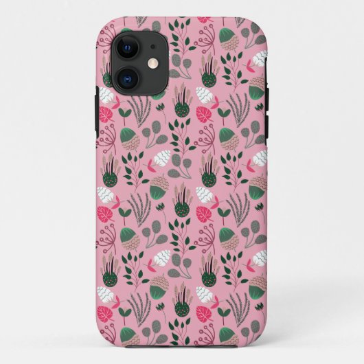 Cooles Sommermuster Case-Mate iPhone Hülle (Rückseite)