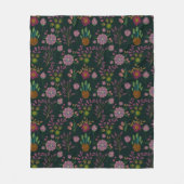 Cooles Sommermuster Fleecedecke (Vorderseite)