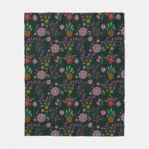 Cooles Sommermuster Fleecedecke