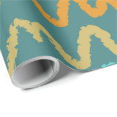 Cooles Sommermuster Geschenkpapier (Rolleneckpunkt)