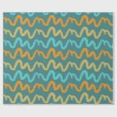 Cooles Sommermuster Geschenkpapier (Flach)