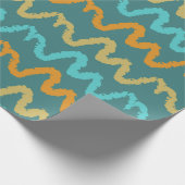 Cooles Sommermuster Geschenkpapier (Ecke)