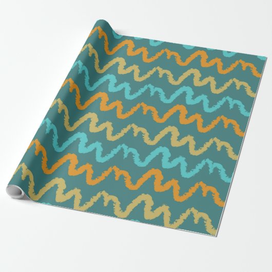 Cooles Sommermuster Geschenkpapier (Ungerollt)