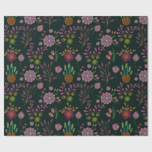 Cooles Sommermuster Geschenkpapier (Flach)