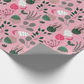 Cooles Sommermuster Geschenkpapier (Ecke)