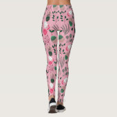 Cooles Sommermuster Leggings (Rückseite)
