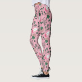 Cooles Sommermuster Leggings (Links)