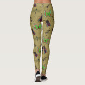 Cooles Sommermuster Leggings (Rückseite)