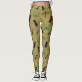 Cooles Sommermuster Leggings (Vorderseite)
