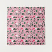 Cooles Sommermuster Wandteppich (Vorderseite (Horizontal))