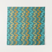 Cooles Sommermuster Wandteppich (Vorderseite (Horizontal))