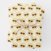 cooles Sommersonnenschwimmbecken Party Geschenkpapier Set (Beispiel)