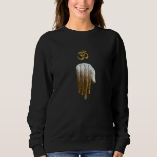 Cooles spirituelles buddhistisches Meditationssymb Sweatshirt