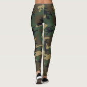 Cooles, sportliches und stilvolles Camouflage-Must Leggings (Rückseite)