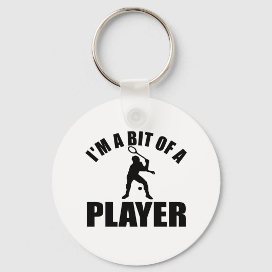 Cooles Squash-Design Schlüsselanhänger (Vorderseite)