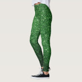 Cooles St. Patrick's day luck of Irish Green Glitz Leggings (Links)