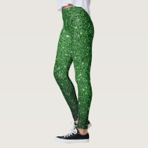 Cooles St. Patrick's day luck of Irish Green Glitz