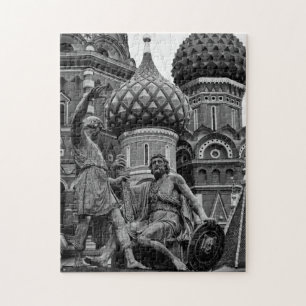 Cooles, städtisches Minin und Pozharsky Foto Puzzle
