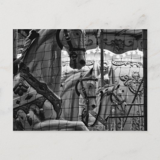 Cooles, städtisches, modernes Foto von Karussell-P Postkarte (Vorderseite)