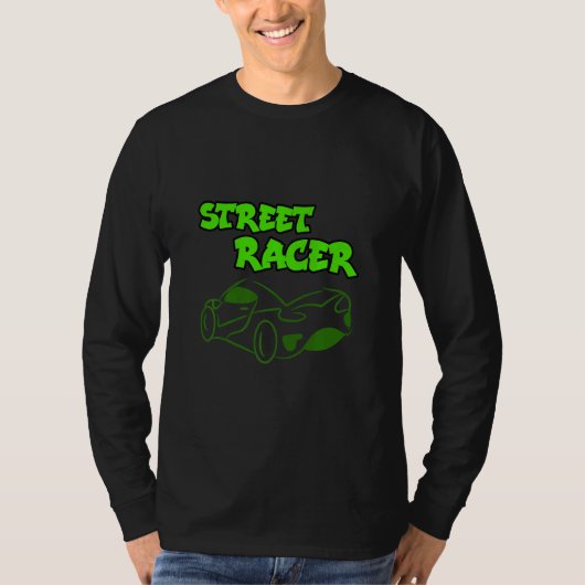 Cooles Statement Racing Automobil Driver Racer T-Shirt (Vorderseite)
