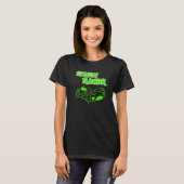 Cooles Statement Racing Automobil Driver Racer T-Shirt (Vorne ganz)
