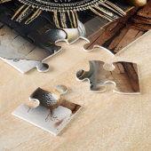Cooles Steampunk Personalisiertes Foto Puzzle (Seite)