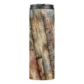 Cooles Steampunk Personalisiertes Foto Thermosbecher (Rückseite)