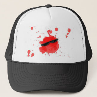 Cooles Stellen-Blut Truckerkappe