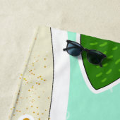 Cooles Strand-Ananas-Nametuch Strandtuch (Beispiel)