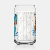 Cooles Strandhaus mit Namen Dosenglas (Links)