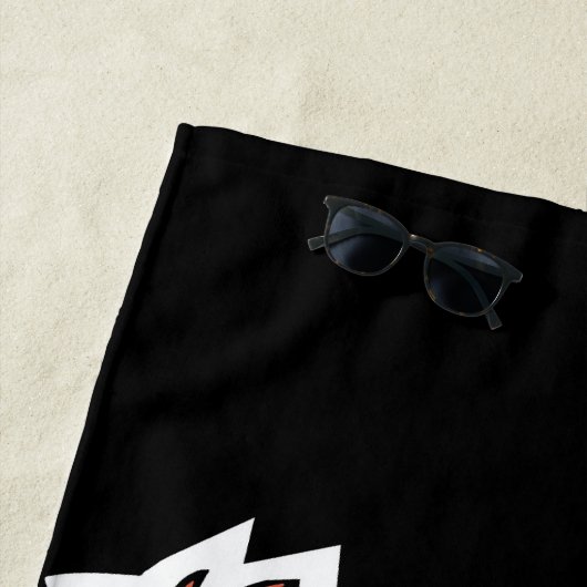 Cooles Strandtuch (Beispiel)