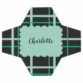 Cooles Streifenmuster Fußball (Flach)