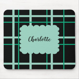 Cooles Streifenmuster Mousepad
