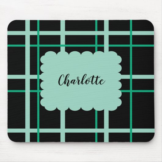 Cooles Streifenmuster Mousepad (Vorne)