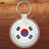 Cooles südkoreanisches FlaggenSiegel Schlüsselanhänger (Vorderseite)