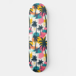 Cooles Summer Beach Palm Design Skateboard