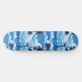 Cooles Summer Beach Palm Design Skateboard (Horizontal)