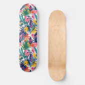 Cooles Summer Beach Palm Design Skateboard (Vorderseite)