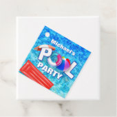 Cooles Summer Pool Party Schwimmen Wasserspass Geschenkanhänger (Beispiel)